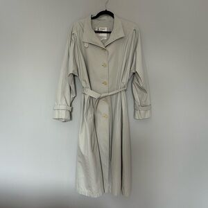 Vintage London Fog Gray Trench Coat